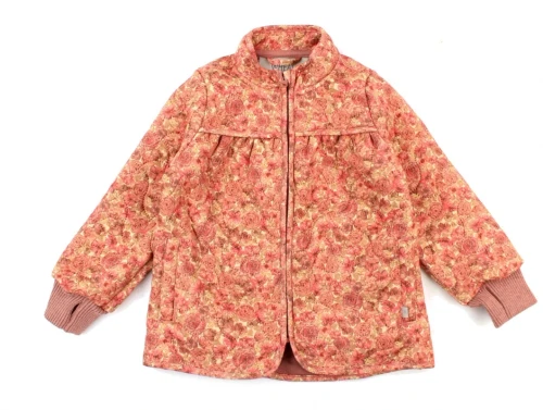 Wheat sandstone termojakke Thilde flowers